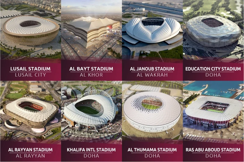 Cận cảnh 8 sân vận động tốn không ít tiền của và công sức của Qatar 